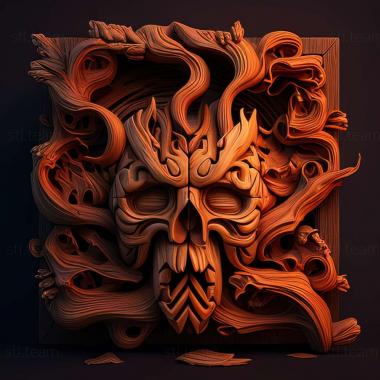 3D model Pyre game (STL)